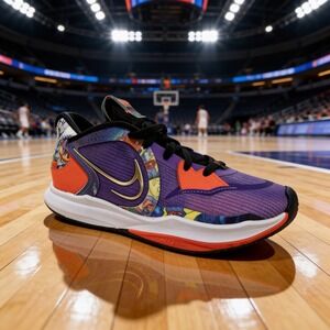 Nike Kyrie Low 5 Community Mural Basketball Shoes Womens 5.5 / Youth 4Y